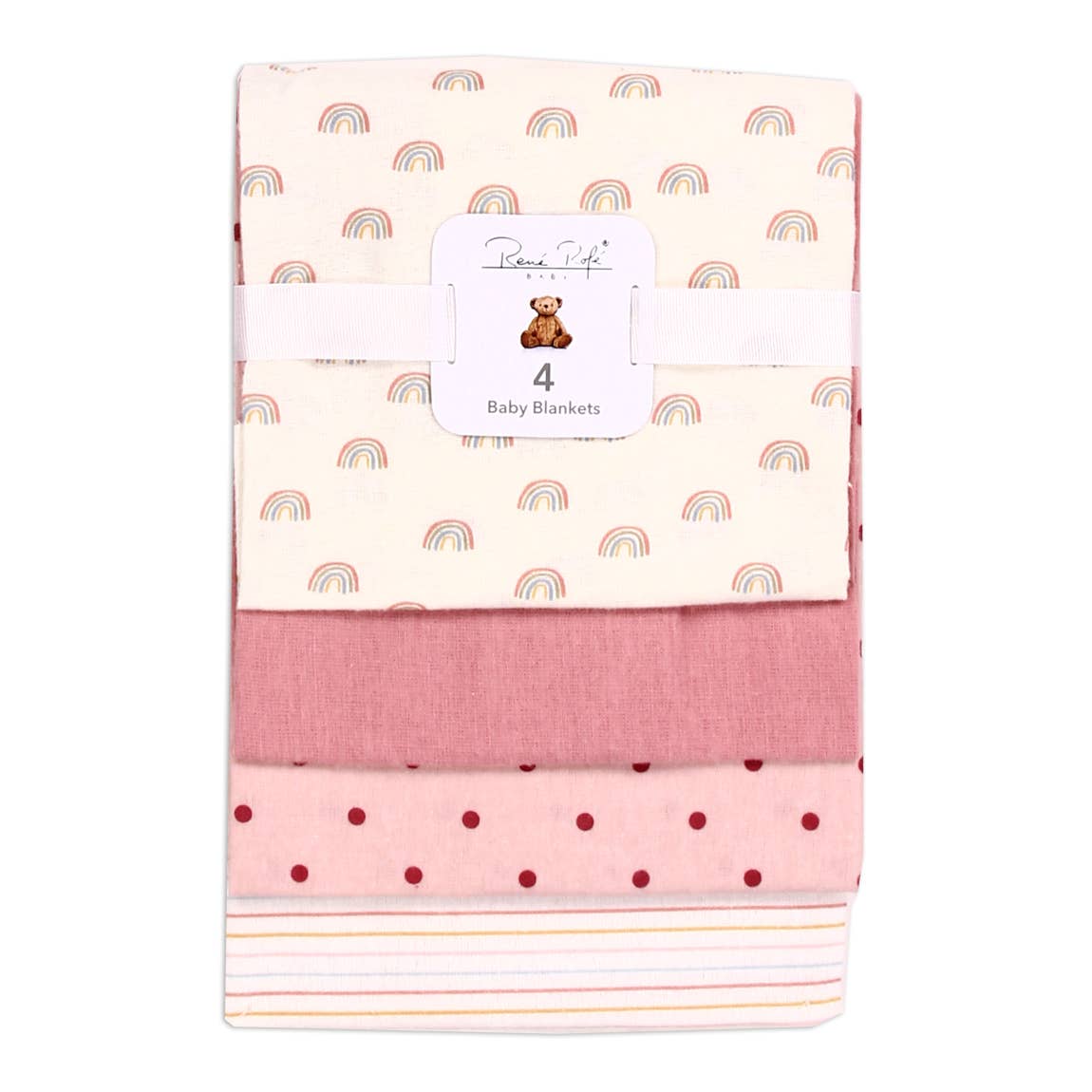 4-Pack Receiving Baby Blankets