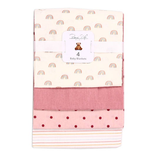 4-Pack Receiving Baby Blankets